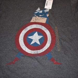 Kohls Captain America T-Shirt Marvel Avengers